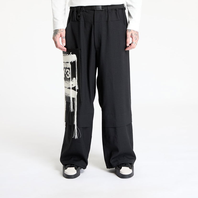 Cargo byxor Y-3 Sport Uniform Patch Trousers Svart | JN3704