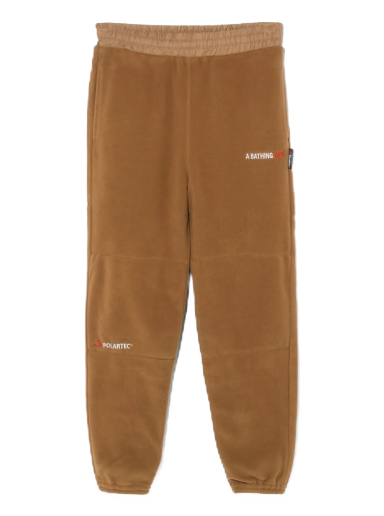 Träningsbyxor BAPE Polartech Fleece Pants Beige | 1H80-152-009