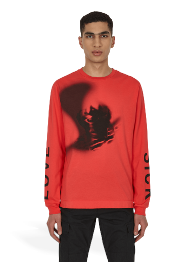 T-shirt 1017 ALYX 9SM Treated T-Shirt Röd | AAMTS0267FA01 RED0005