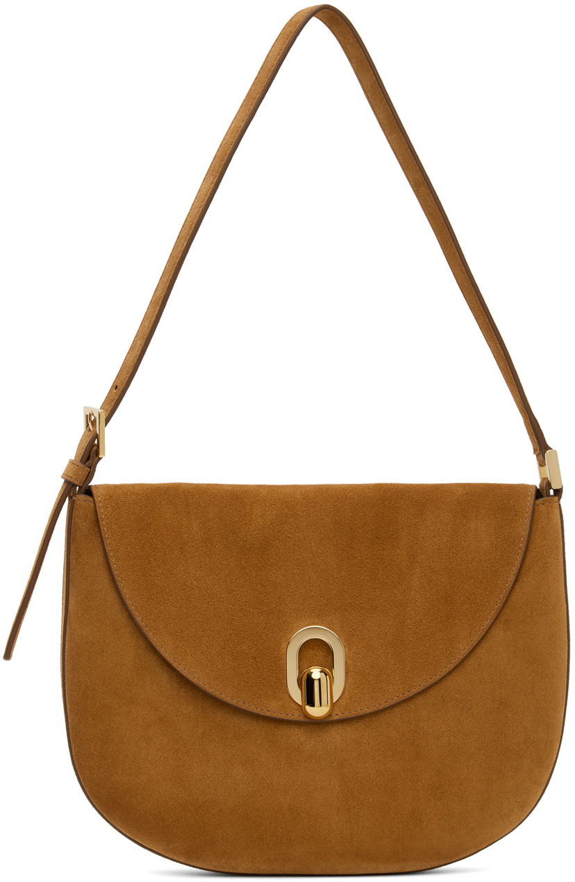 Handväska Savette Tan Small Tondo Bag Brun | H-008-03-03