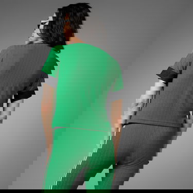 T-shirt adidas Originals Adicolor 70s Knit Tee Grön | IK7844, 2