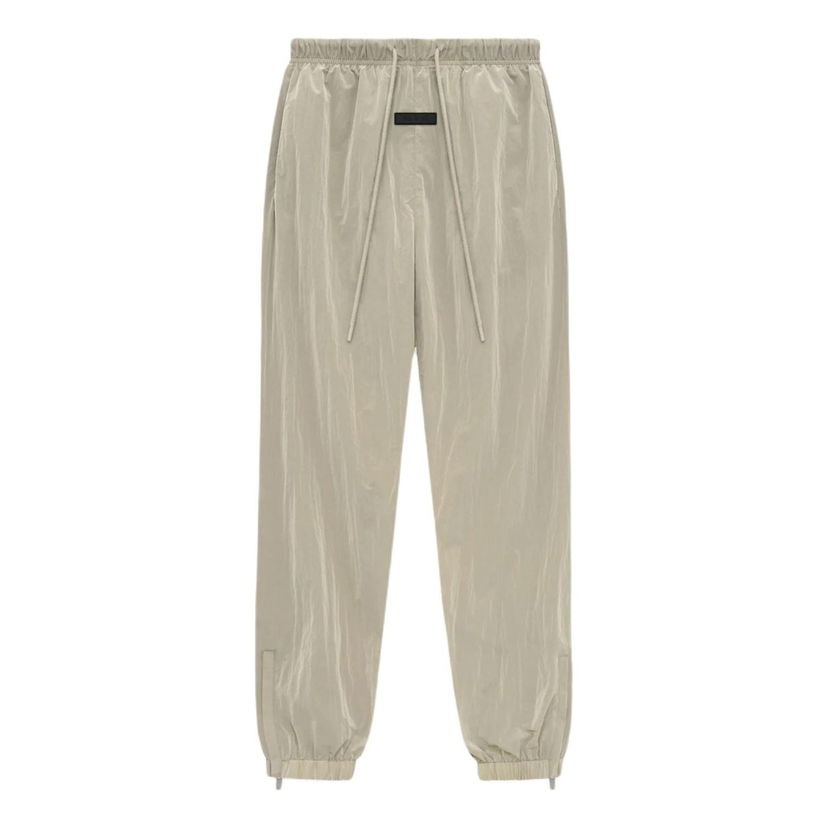 Träningsbyxor Fear of God Fear of God Essentials Crinkle Nylon Track Pants Beige | 130SP244241F