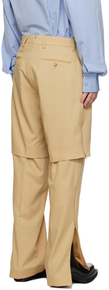 Byxor VETEMENTS Layered Trousers Beige | VL16PA340S, 2