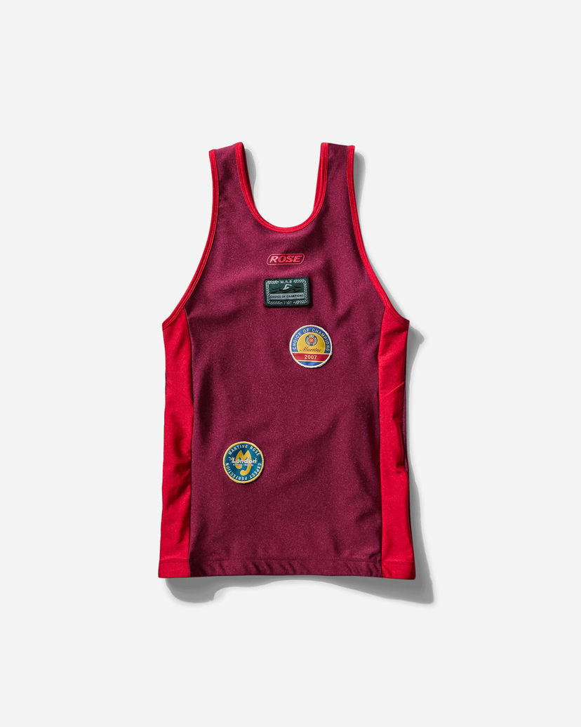Linne Martine Rose Swim Vest Bourgogne | 661JT06102