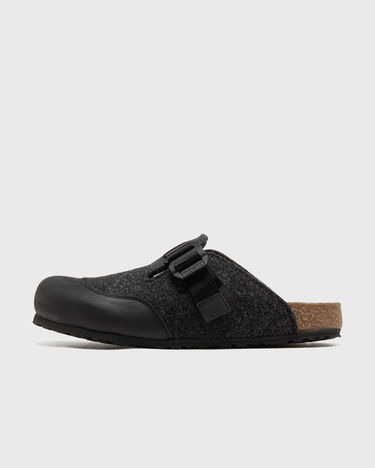 Sneakers och skor Birkenstock Boston Nova Felt Leather Textile Clog Grå | 1030159, 2