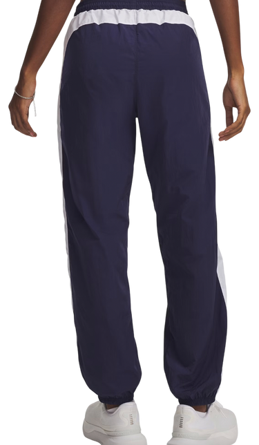 Träningsbyxor Under Armour Icon Crinkle Side-Stripe Track Pants Mörkblå | 6007112-403, 1