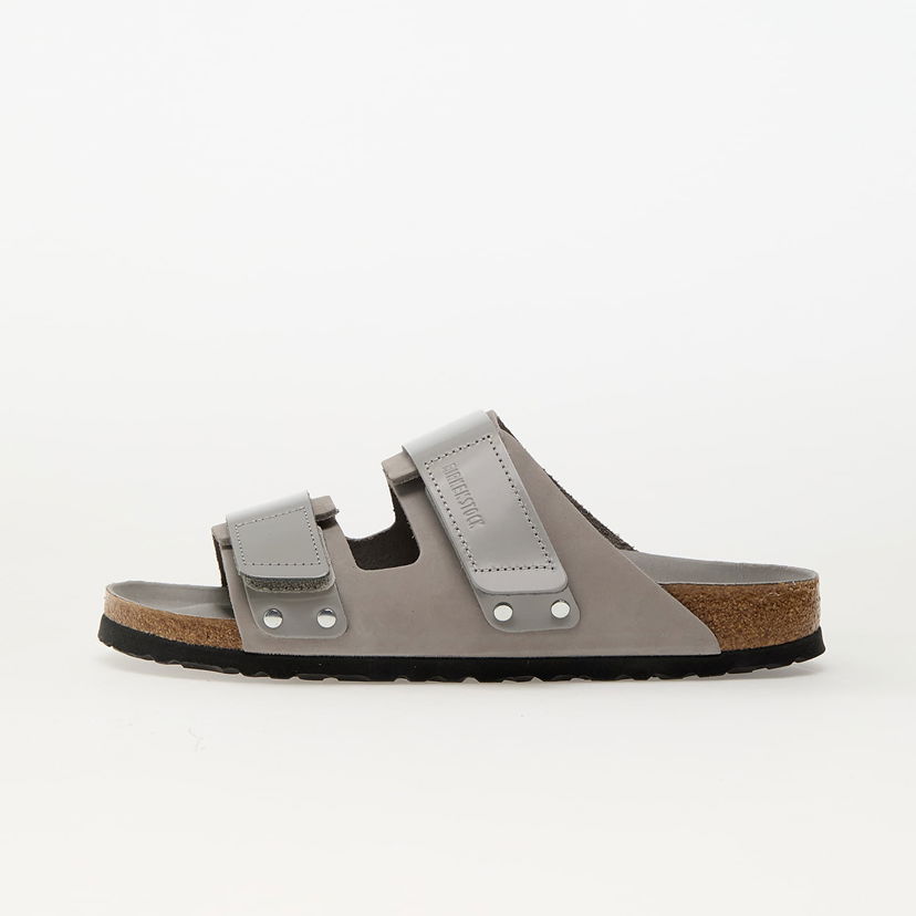 Sneakers och skor Birkenstock Birkenstock Uji Nubuk Leather Sandals Grå | 1029302