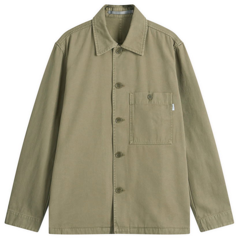 Skjorta NORSE PROJECTS Norse Projects Standard Twill Overshirt Grön | N50-0260-8076