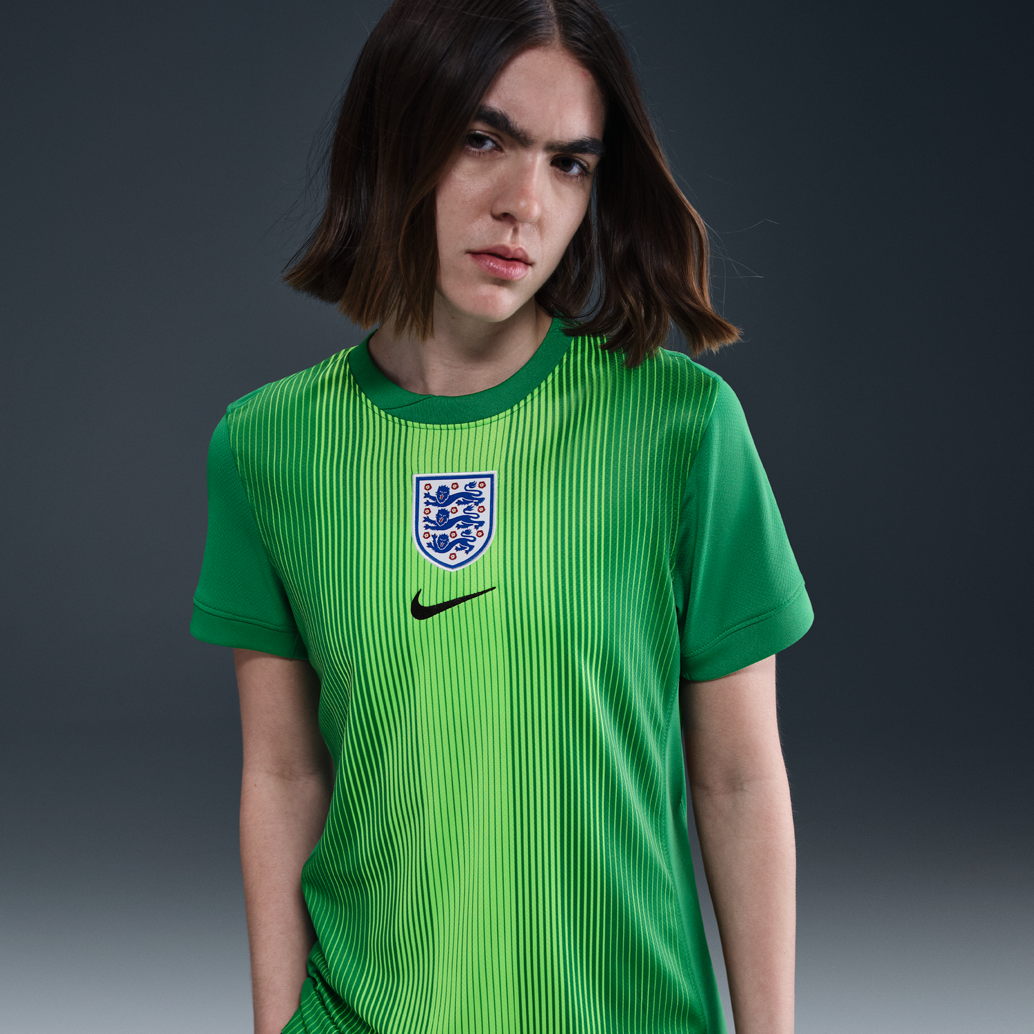 Jersey Nike England Stadium 2025/26 Dri-FIT Replica Goalkeeper Short Sleeve Jersey Grön | IF3957-310, 0