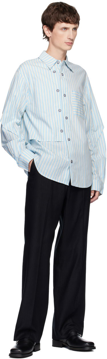 Skjorta Andersson Bell Andersson Bell Striped Layered Split-Sleeve Shirt Flerfärgad | atb1369m, 3