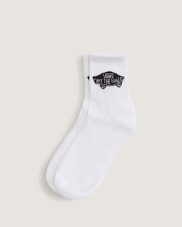 Strumpor Vans Vans Classic Half Crew Socks (1 Pair), Size: L Vit | VN000R10WHT, 0