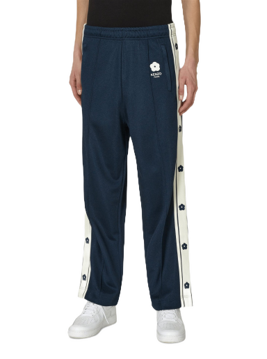 Byxor KENZO Varsity Track Pants Blue Mörkblå | FD55PA7474IE 77