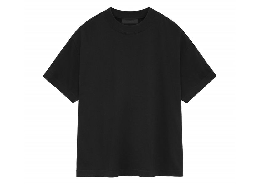 T-shirt Fear of God Core Collection Tee Black Svart | 125SU244280F