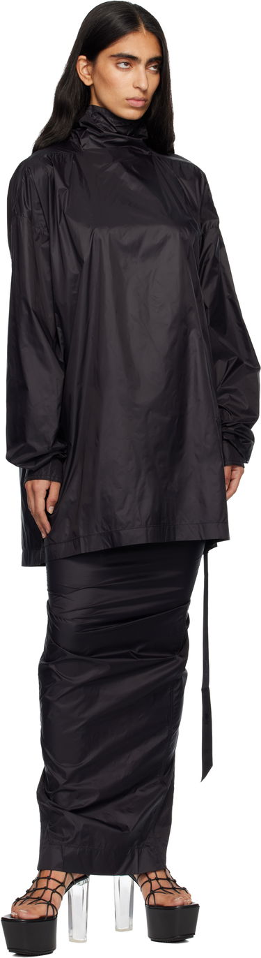 Kjol Rick Owens DRKSHDW Concordians Pull On Pillar Maxi Skirt Svart | DS02E7332 NP, 3