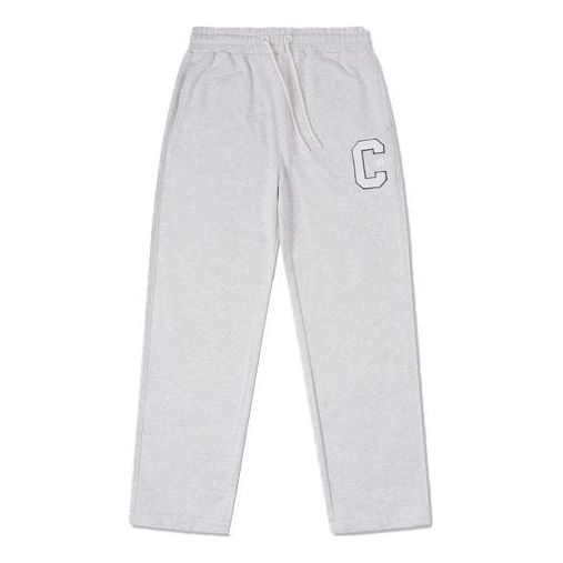 Träningsbyxor Converse Essential Logo Sweatpants Grå | 10026554-A03