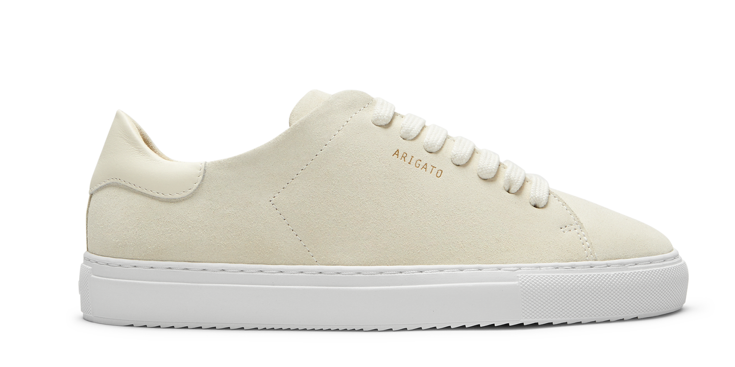 Sneakers och skor AXEL ARIGATO Clean 90 Suede "White" Vit | F2277001, 0