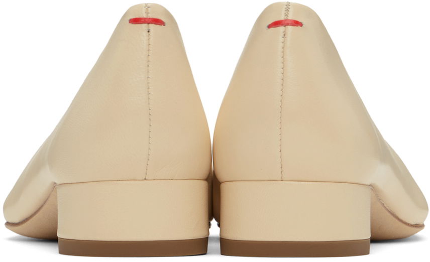 Kläder Aeyde Aeyde Delia Ballerina Flats Beige | A11-PU-GELR25CH-0221-100-007, 1