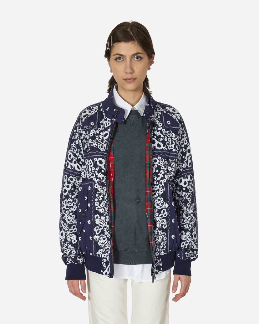 Jacka Baracuta NÒMATD G9 Bandana Jacket Indigo Grå | BRCPS1052 383