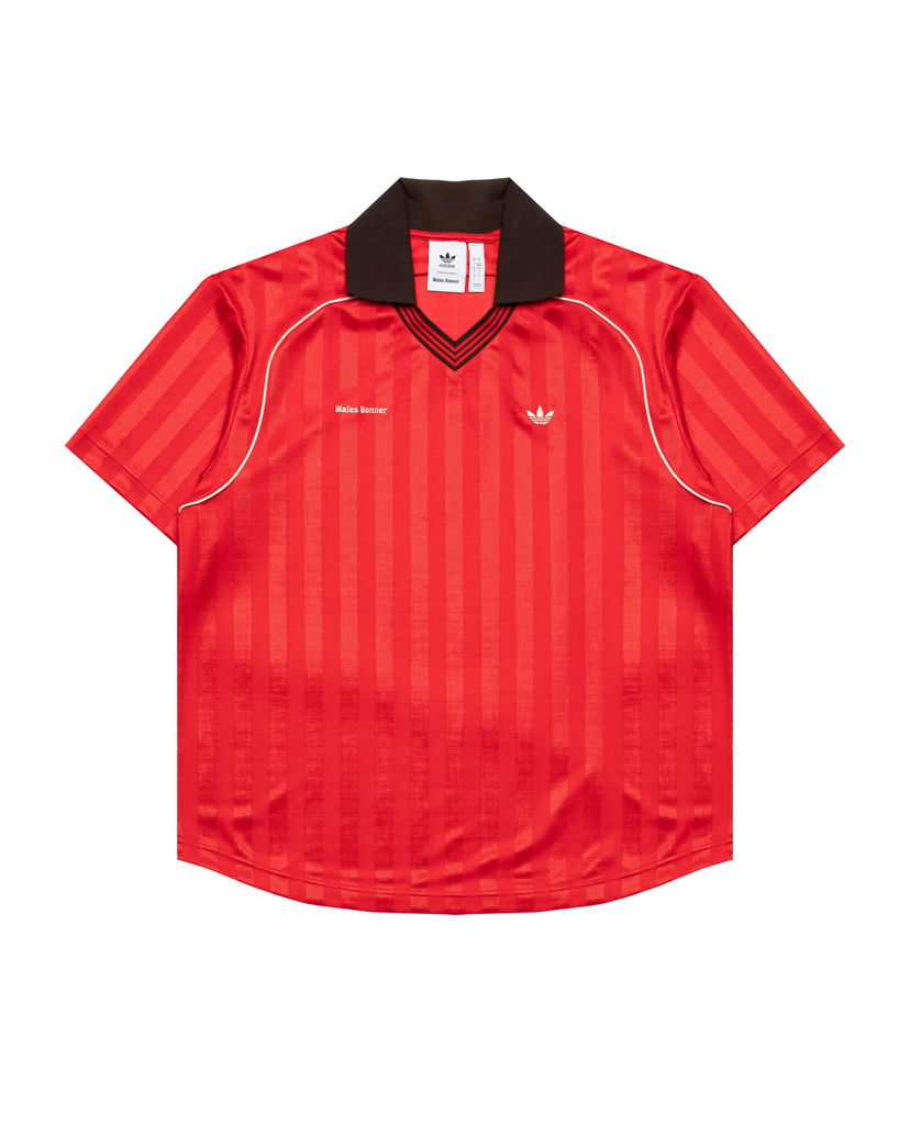 Jersey adidas Originals Originals Wales Bonner Striped Football T-Shirt Röd | KG3626