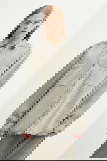 Skjorta Rick Owens Rick Owens DRKSHDW Jumbo Relaxed Fit Outershirt Grå | DU02E7769.DMP, 0