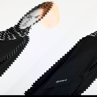 Halsduk Off-White Off-White Kids Bookish Diag Scarf Svart | OBMA001F24KNI0011003, 1