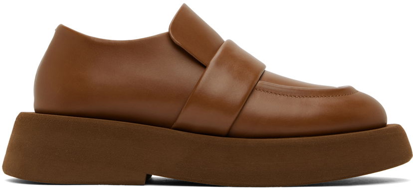 Kläder Marsèll Marsèll Gommellone Platform Loafers Brun | G554 118