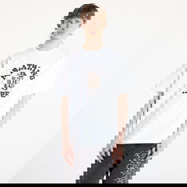 T-shirt BAPE A BATHING APE Trial Camo College Tee Vit | 001TEL301033MWHA, 0