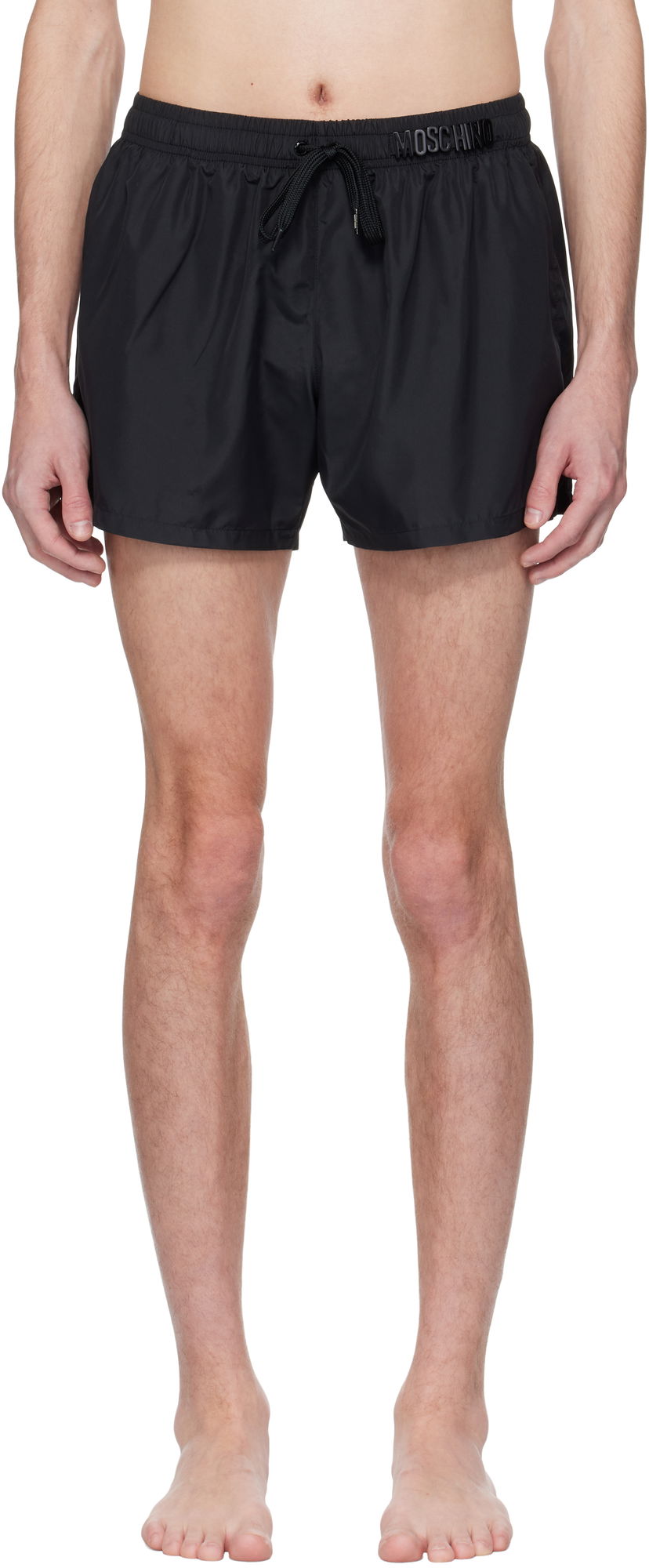 Badkläder Moschino Moschino Letters Swim Shorts Svart | 251V34239 251V39301 0555