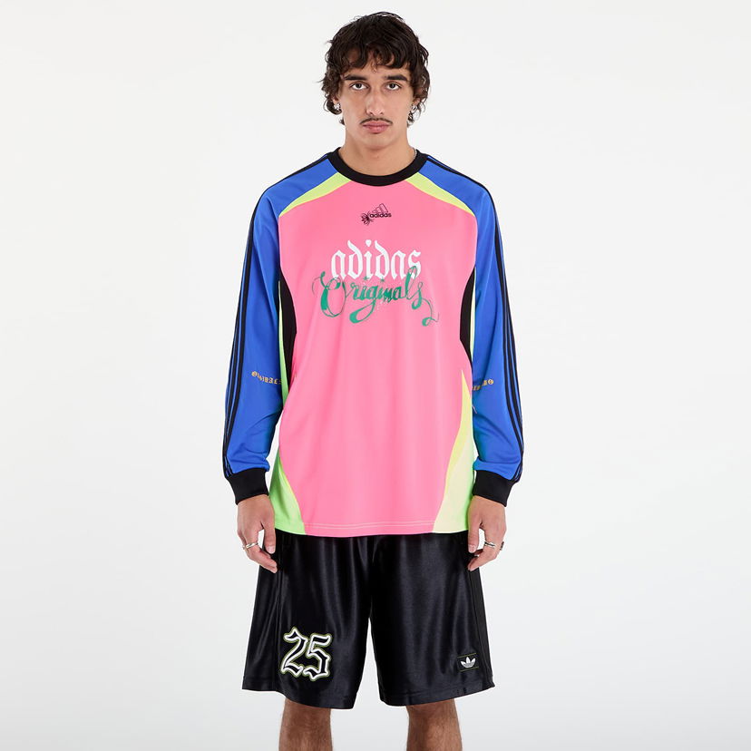Skjorta adidas Originals Spiders Goalkeeper Loose Long-Sleeve Top Rosa | JW0203