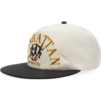 Keps Awake NY 5 Borough Snapback Cap Beige | AWK-FW23-HT001-MHT, 1