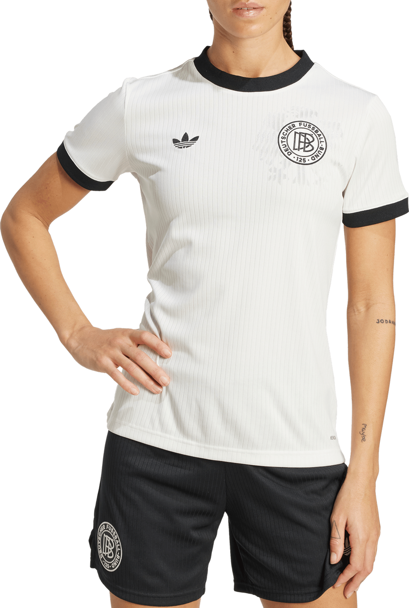 T-shirt adidas Originals Originals DFB Deutschland 125th Anniversary Jersey Vit | jy0244