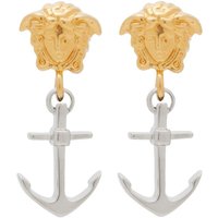 Örhängen Versace Anchor Medusa Earrings Beige | 1013815-1A00620-4J390, 1