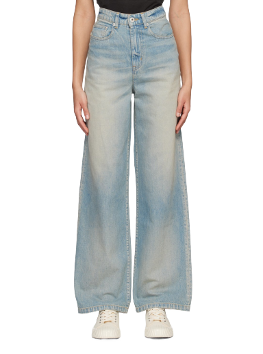 Jeans KENZO Paris Bleached Jeans Blå | FD52DP2126B3