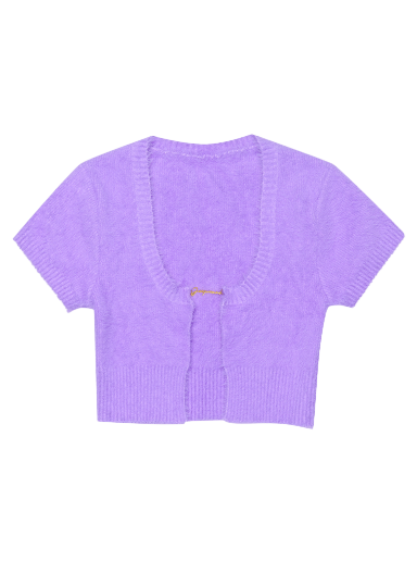 Sweater Jacquemus La Maille Neve Cardigan Purpur | 223KN209 2380 650