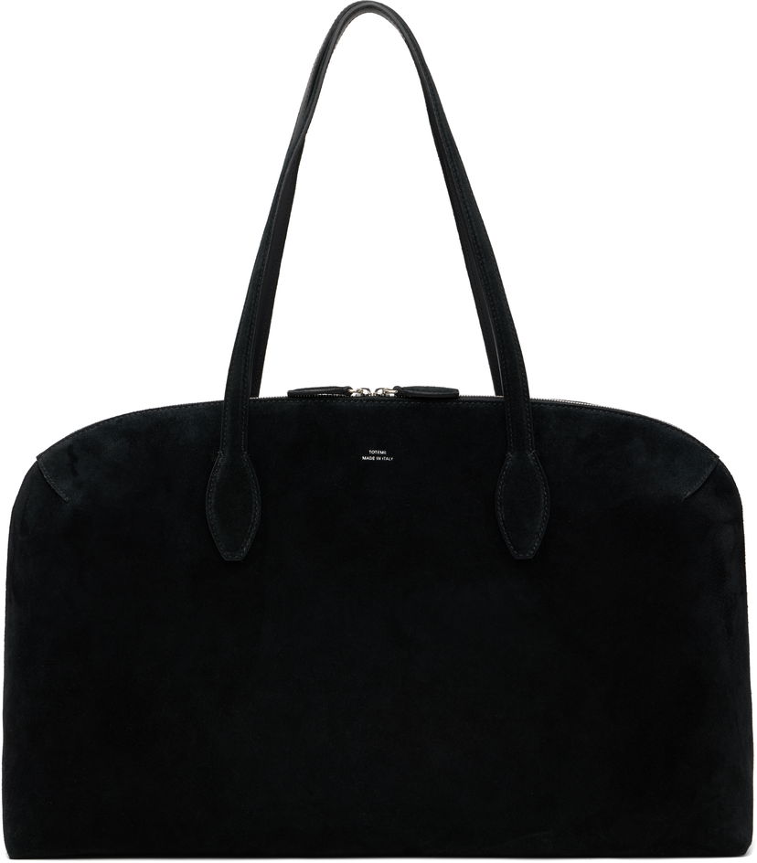 Tygpåse TOTEME Totême Suede Day Tote Svart | 252-WAL0082-LE0004
