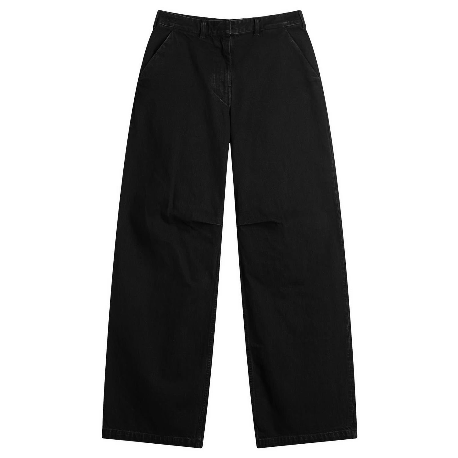 Byxor Entire Studios Entire Studios Dem Loose Jeans, Size Small Svart | ESW-S25-11006-MA, 0