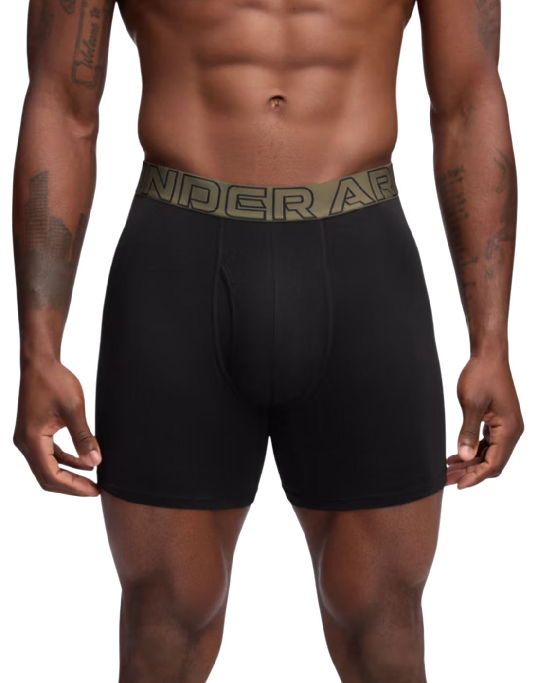 Boxare Under Armour Under Armour Solid 6in 3-Pack Boxer Shorts Grön | 1383889-005, 1