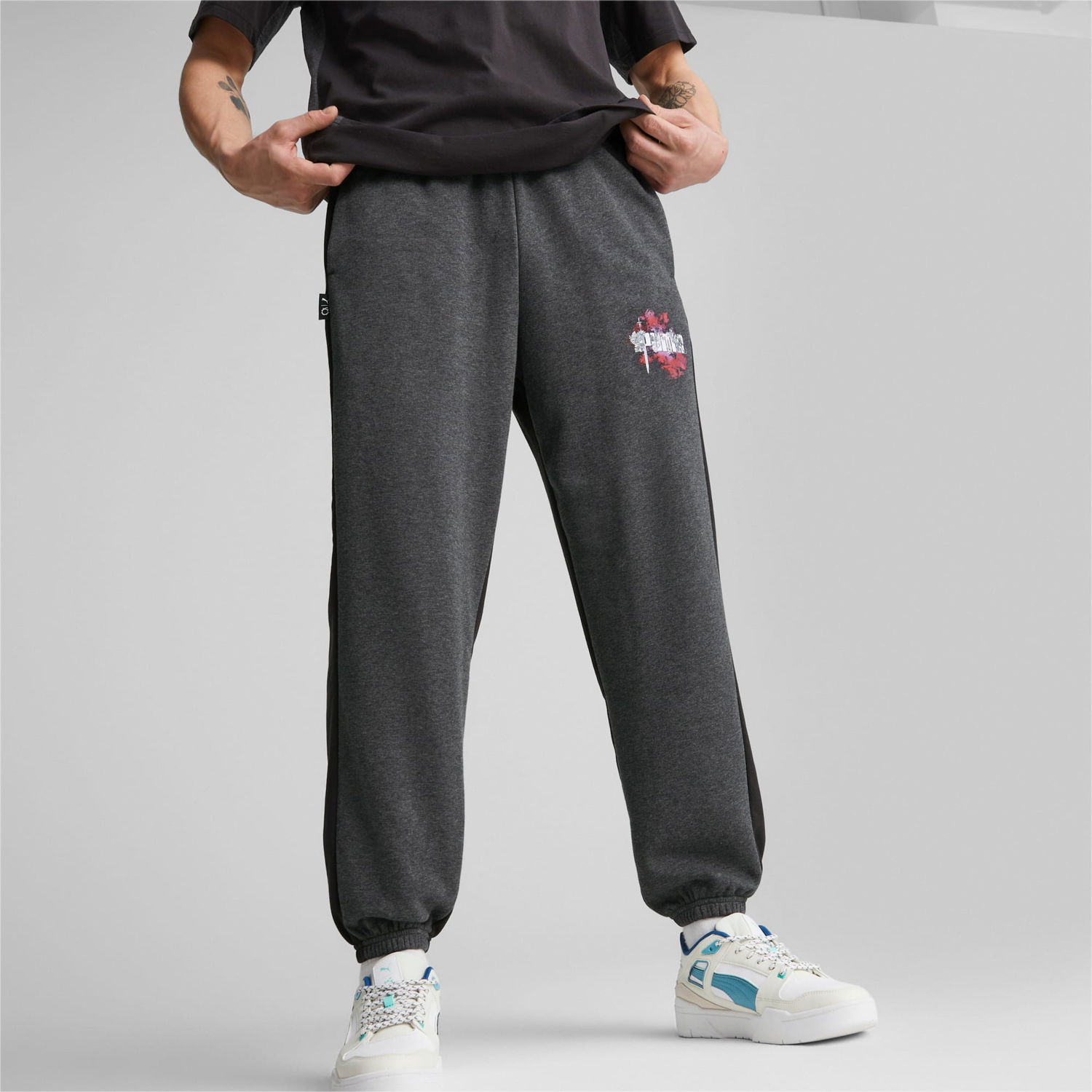 Träningsbyxor Puma X Final Fanstasy XIV Sweatpants Grå | 539041_02, 0
