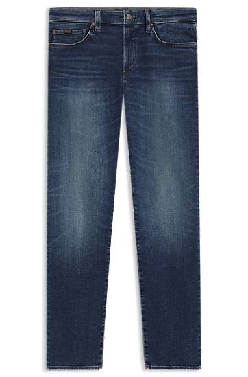 Jeans BOSS Slim-Fit Performance-Stretch Jeans Blå | 50548043