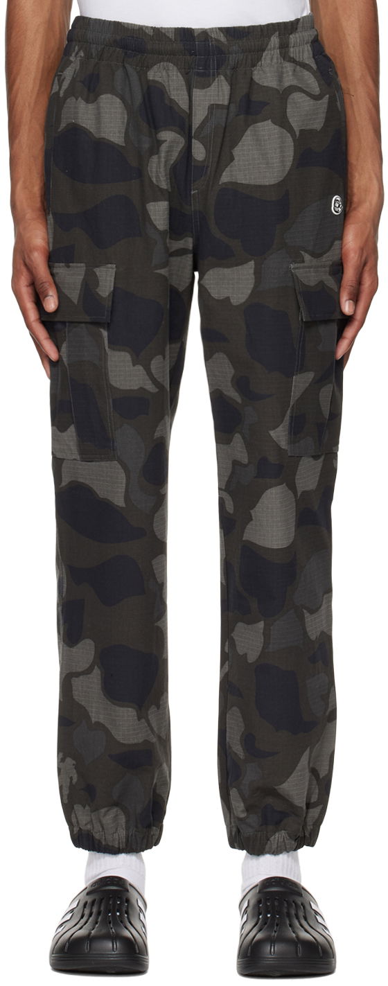 Cargo byxor BILLIONAIRE BOYS CLUB Billionaire Boys Club Camo Cargo Pants Grön | B22409