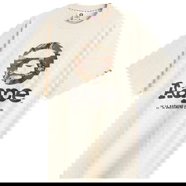 T-shirt AAPE by A Bathing Ape AAPE OG Moonface GRZ Camo T-Shirt, Size Large Beige | AAPTEM1640XA-BG2, 0