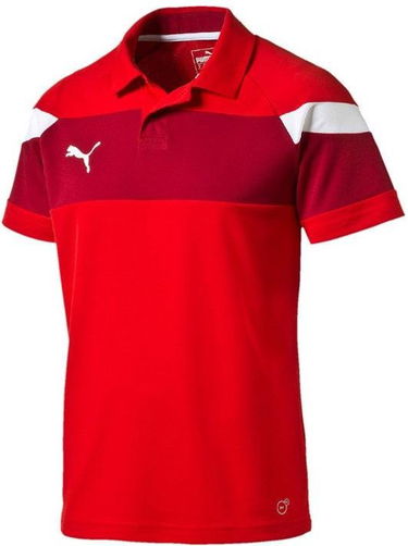 Polotröja Puma Spirit II Kids Polo Shirt Röd | 654660-001, 2