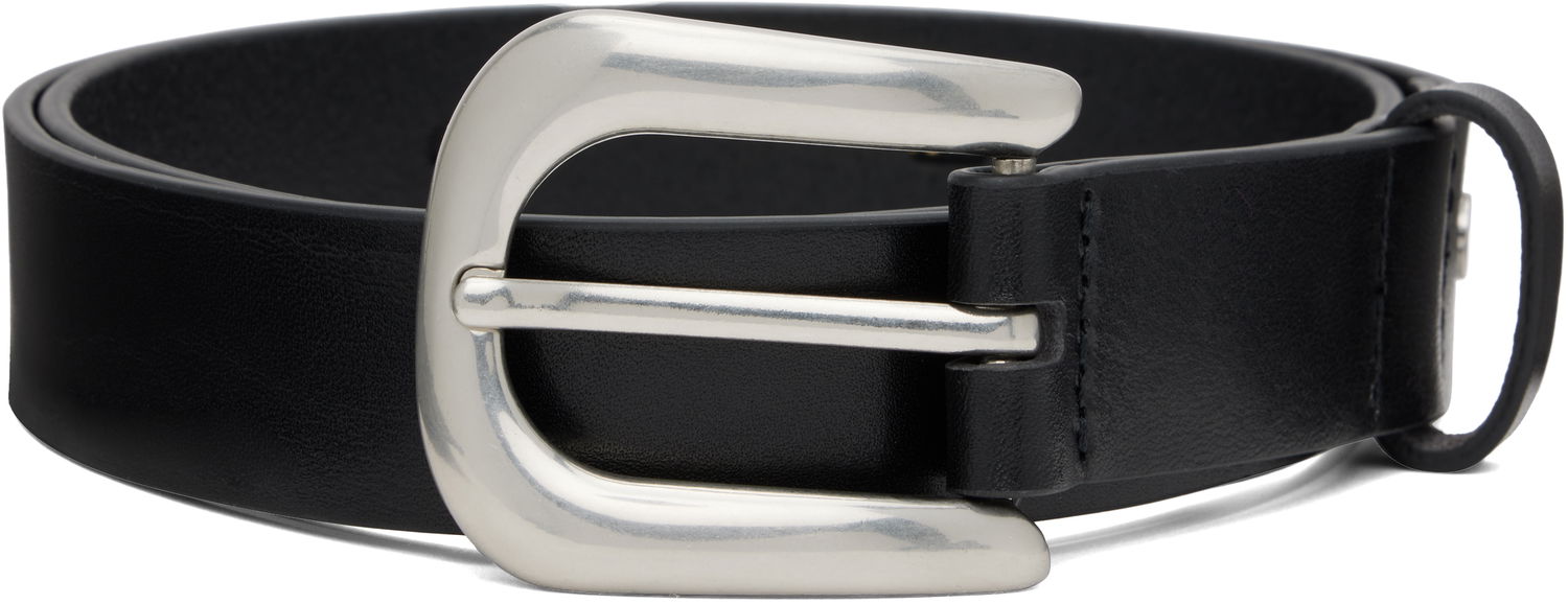 Bälten rag & bone rag & bone Stevie Leather Belt Svart | WJW25PB1010LE10, 0