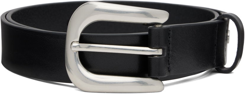 Bälten rag & bone rag & bone Stevie Leather Belt Svart | WJW25PB1010LE10