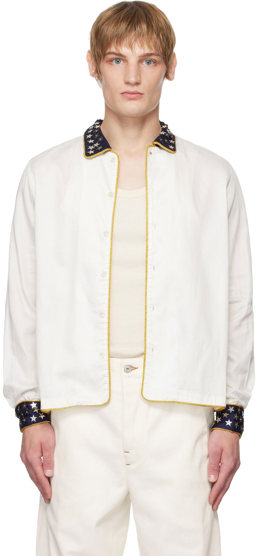 Skjorta Bode Starry Pageant Vit | MRF24SH010