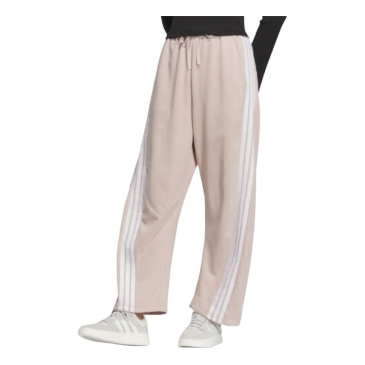 Byxor adidas Originals Wide Leg Pants Beige | JY7698