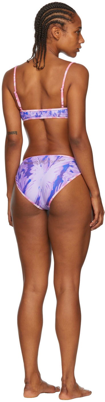 Badkläder Collina Strada Collina Strada Exclusive Recycled Nylon Bikini Purpur | XX2120, 2