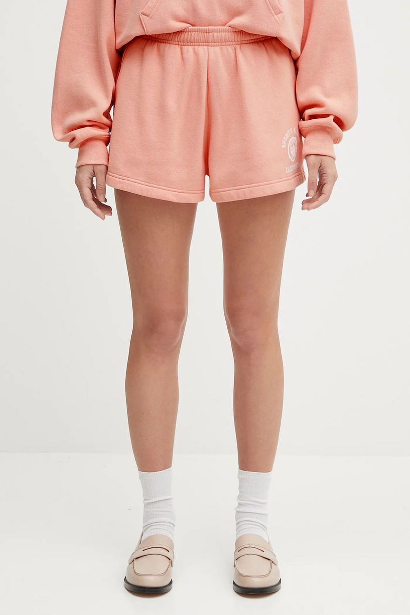 Shorts Sporty & Rich Sporty & Rich California Emblem Soft Disco High Waist Shorts Rosa | SH052625218P141