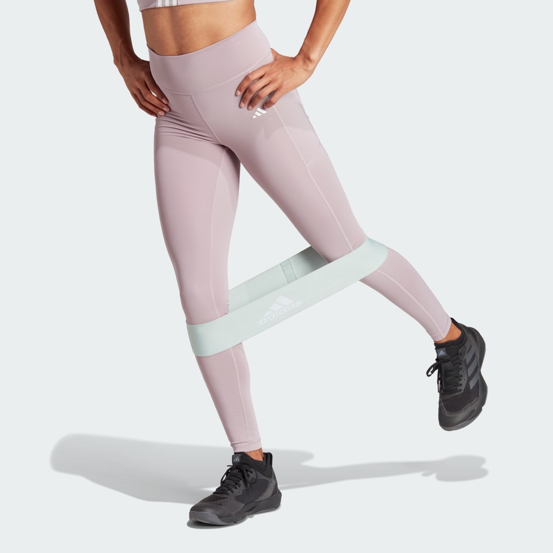 Damasker adidas Performance Optime Full-Length Leggings Rosa | IT9107, 0