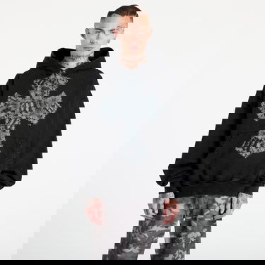 Sweatshirt MISBHV MISBHV Goth Cross Graphic Hoodie Svart | 251M212, 0